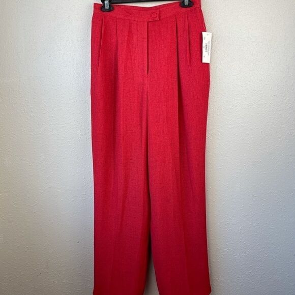 NWT Sag Harbor Red Matching Dress Jacket & Slacks - Picture 8 of 14